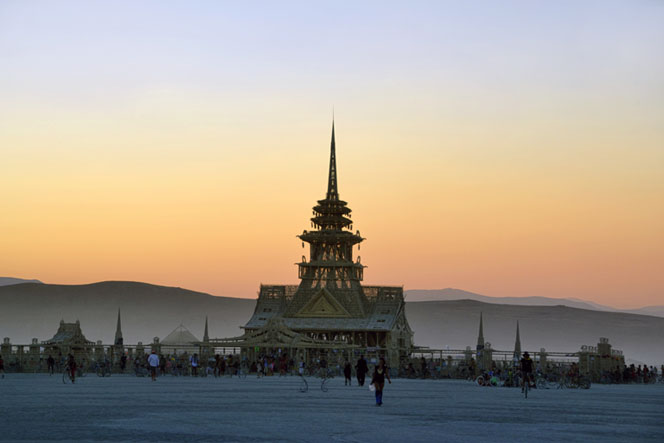Temple of Juno. Burning Man 2012.